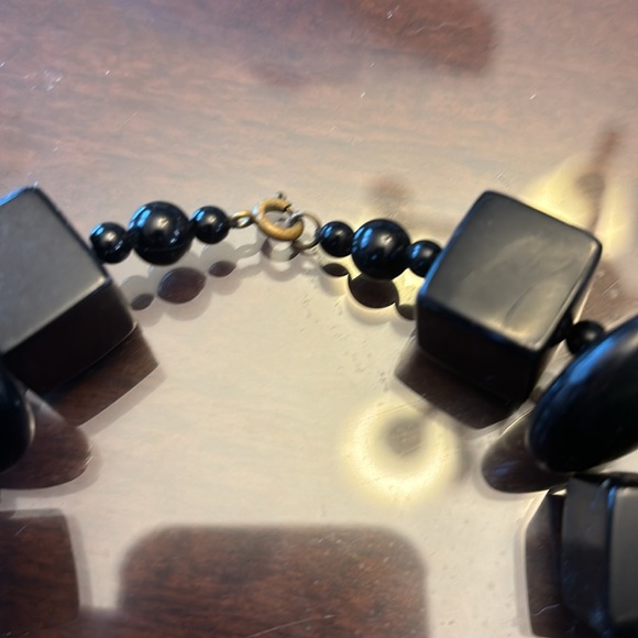 Black Statement Necklace - Picture 5 of 5